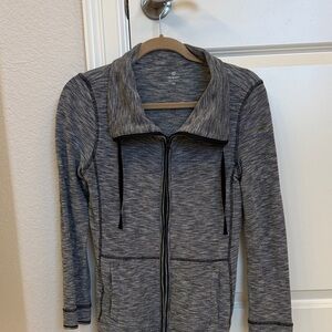 Talbots Gray Zip-Up Jacket